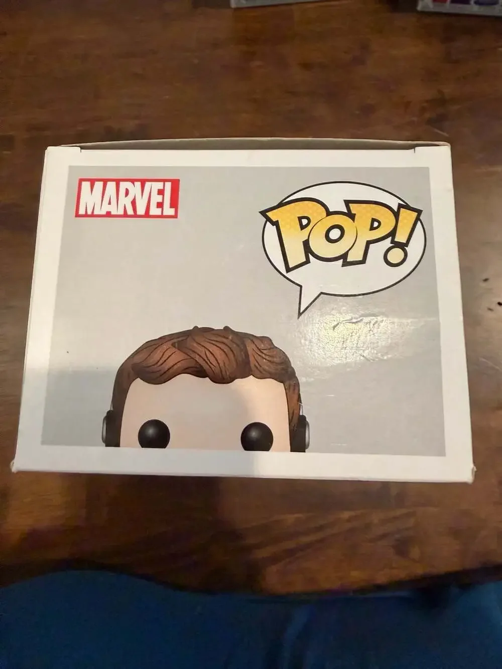 Funko Pop! Marvel Guardians of the Galaxy Star-Lord (Mixed Tape) #155 Vinyl Figu